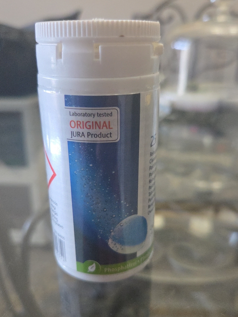 JURA Original Coffee System Cleaner Tablets - White